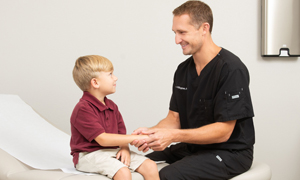 young boy-patient